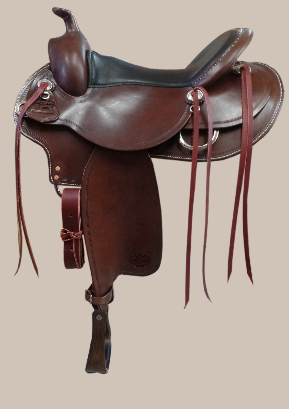 kurzer Freizeit Westernsattel, plain