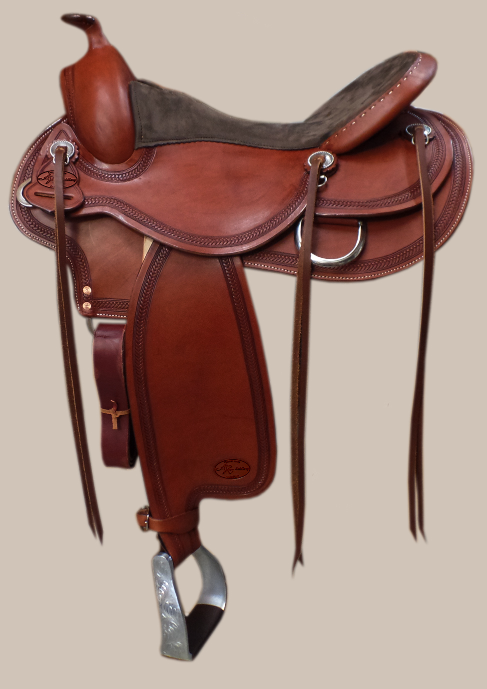 kurzer Freizeit Westernsattel, bordertooling