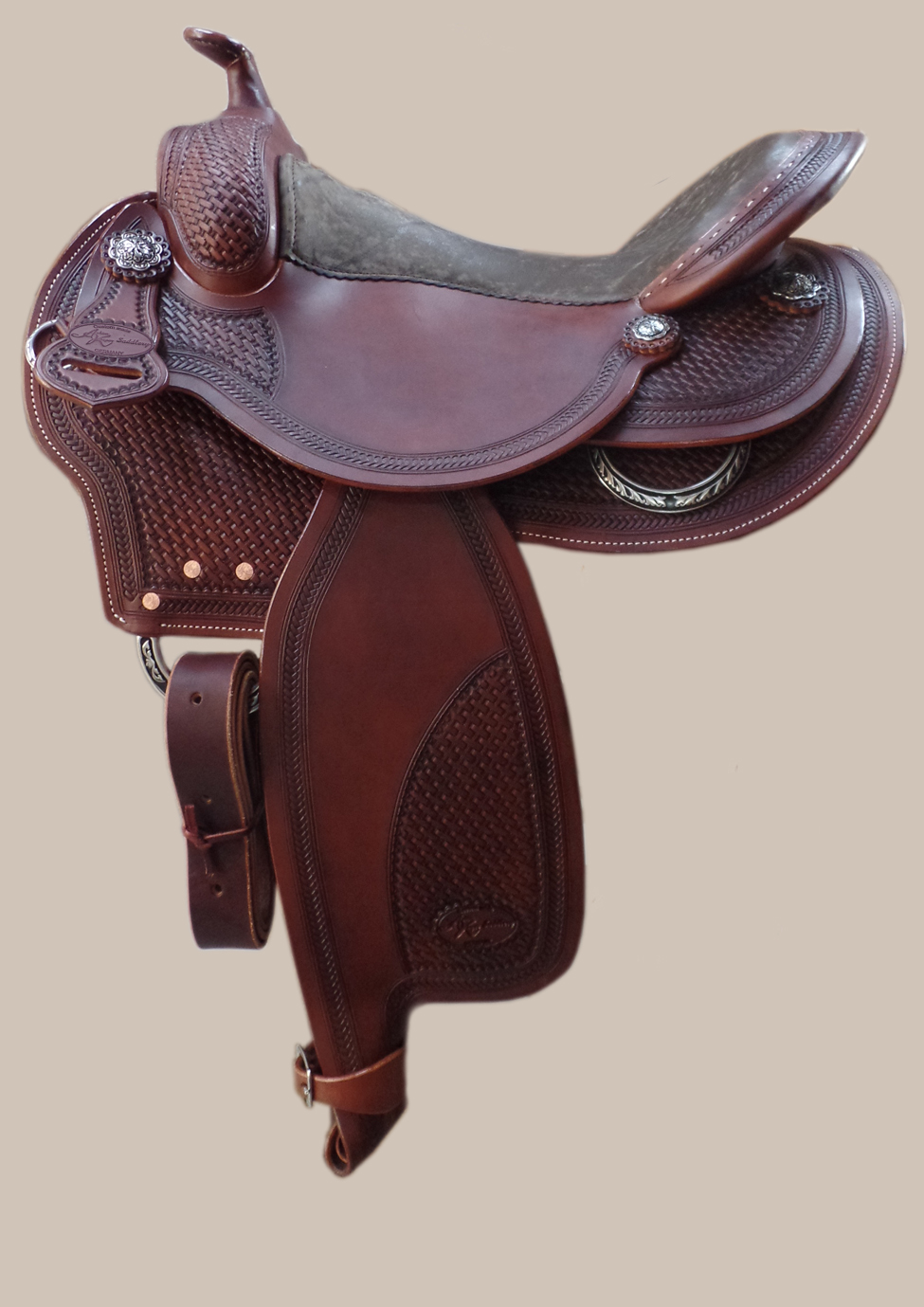 kurzer Freizeit Westernsattel, basket