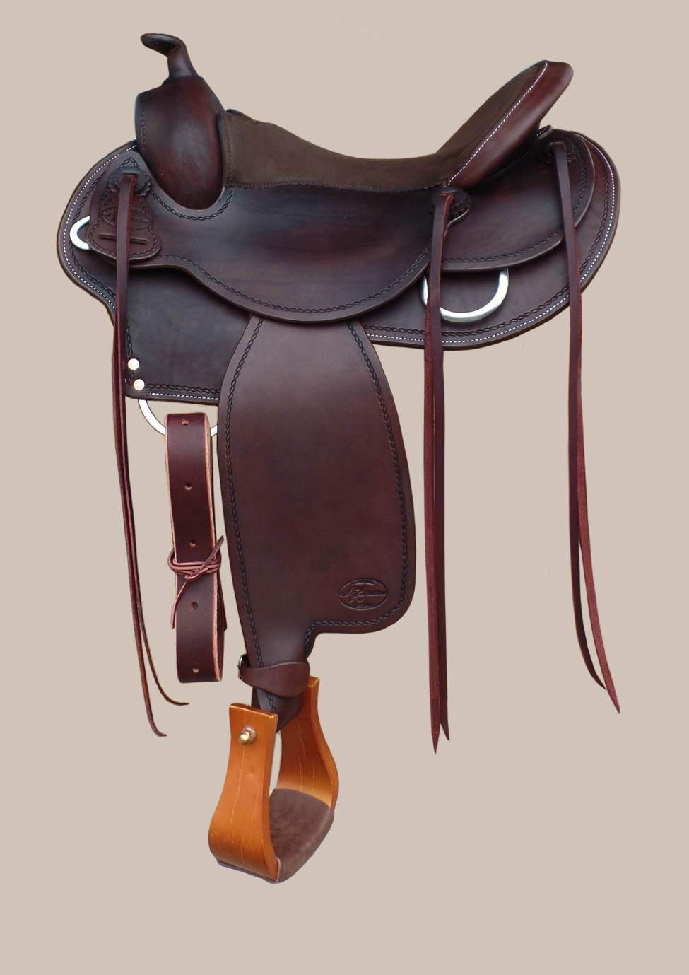 Westernsattel fr kurze, breite Pferde